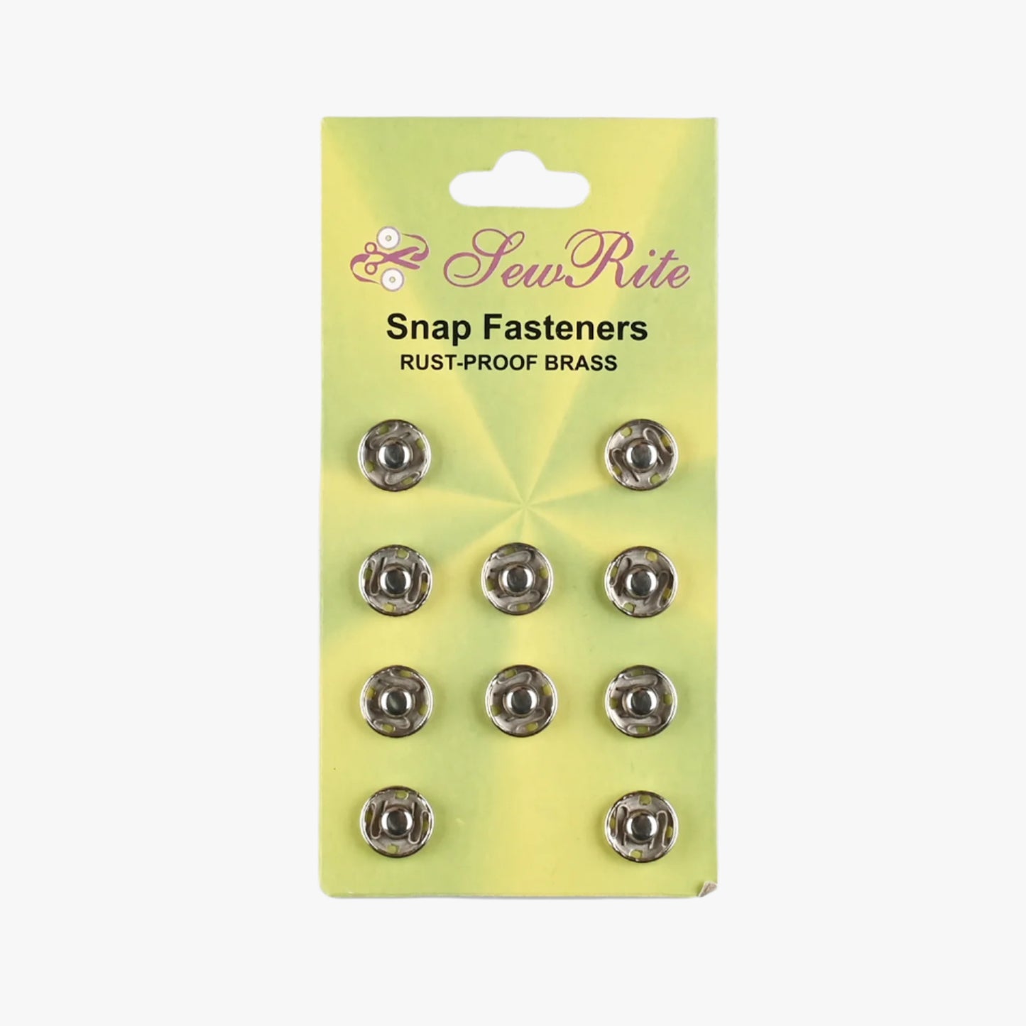 Press Studs - Size 2 Silver - Ragland Fabrics