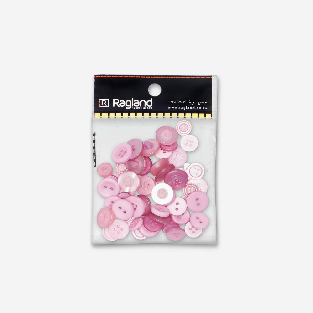 Craft Button Bags - Assorted Colours Available - Ragland Fabrics