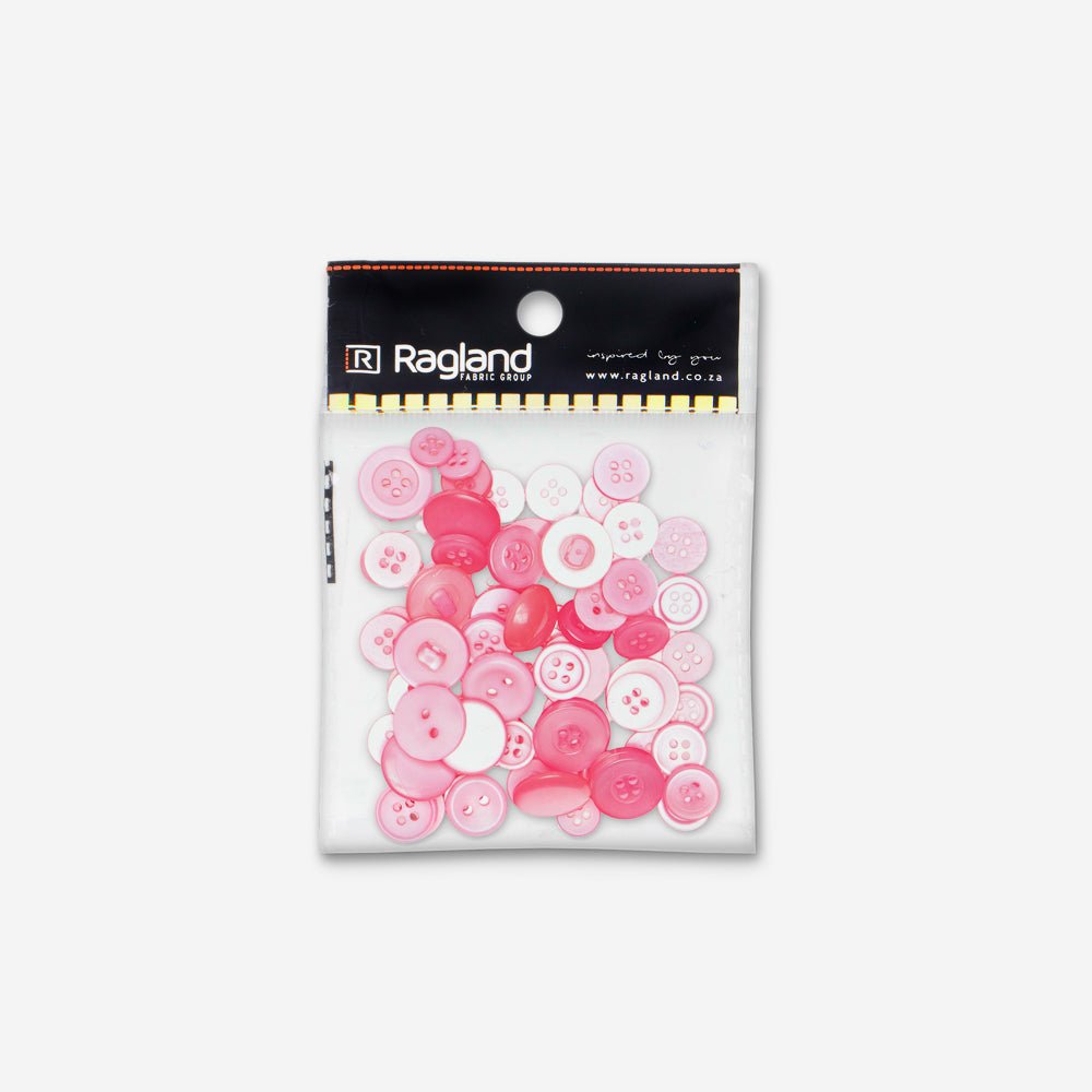 Craft Button Bags - Assorted Colours Available - Ragland Fabrics