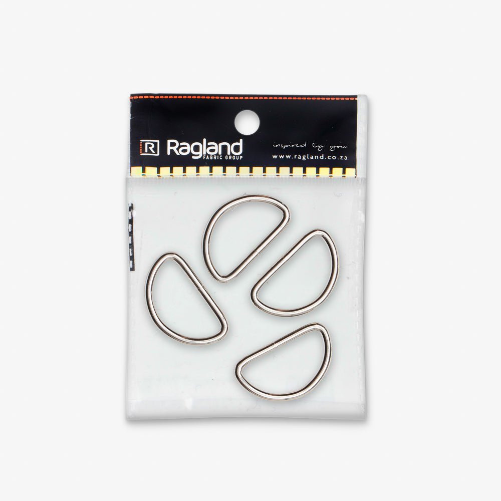 D - Ring Metal 38mm - Ragland Fabrics