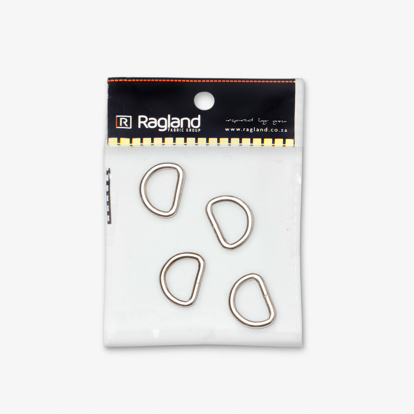 D - Ring Metal 15mm - Ragland Fabrics