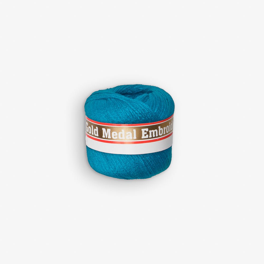 Gold Medal Embroidery Thread Royal Blue 889 TBD - Ragland Fabrics