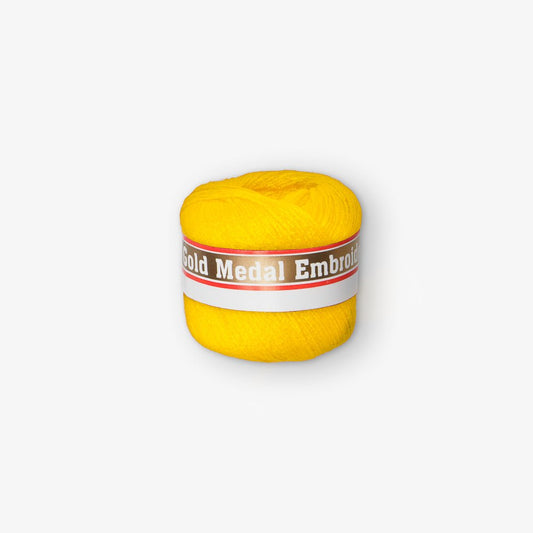 Gold Medal Embroidery Thread Sunshine Yellow 490 TBD - Ragland Fabrics