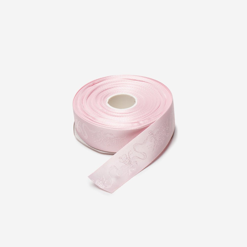 Printed Satin Ribbon 25mm Des.03 (20met) - Ragland Fabrics