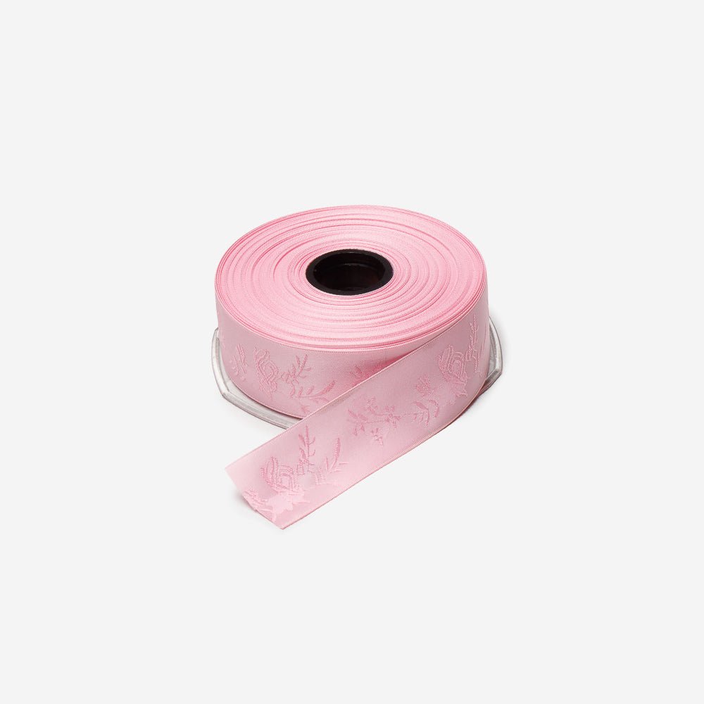 Printed Satin Ribbon 25mm Des.06 (20met) - Ragland Fabrics