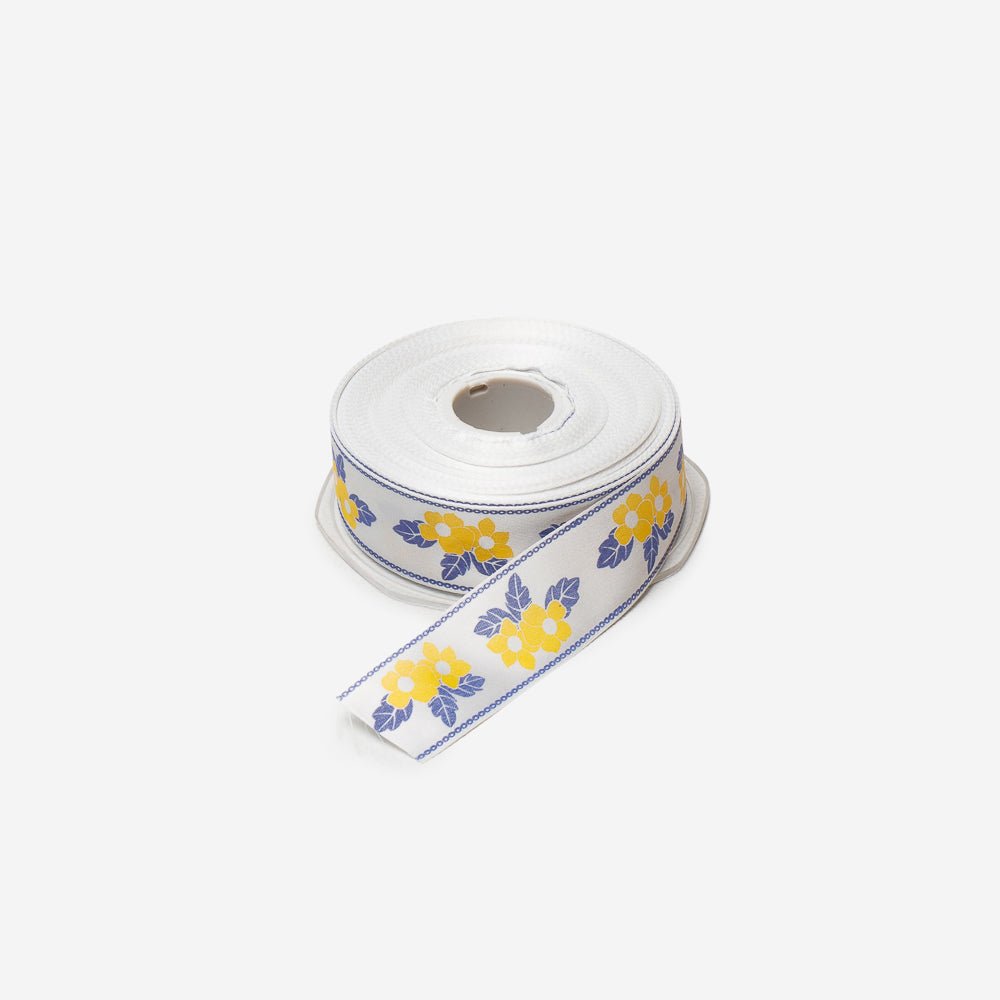 Printed Satin Ribbon 25mm Des.08 (20met) - Ragland Fabrics