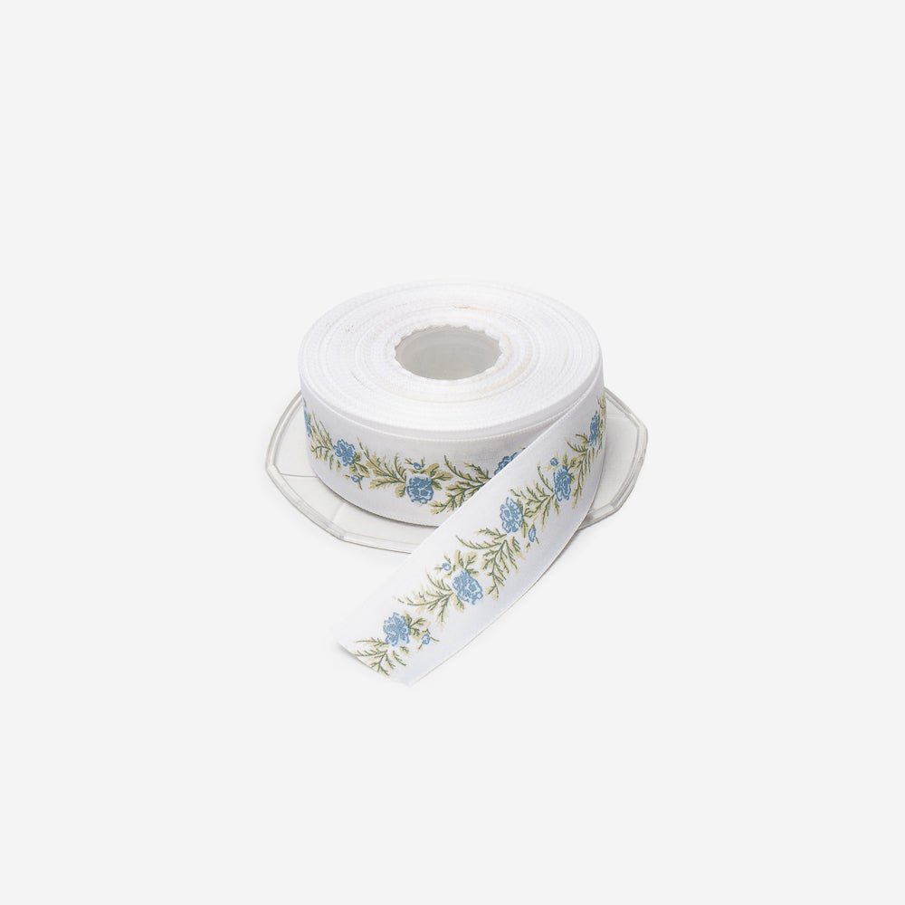 Printed Satin Ribbon 25mm Des.10 (20et) - Ragland Fabrics