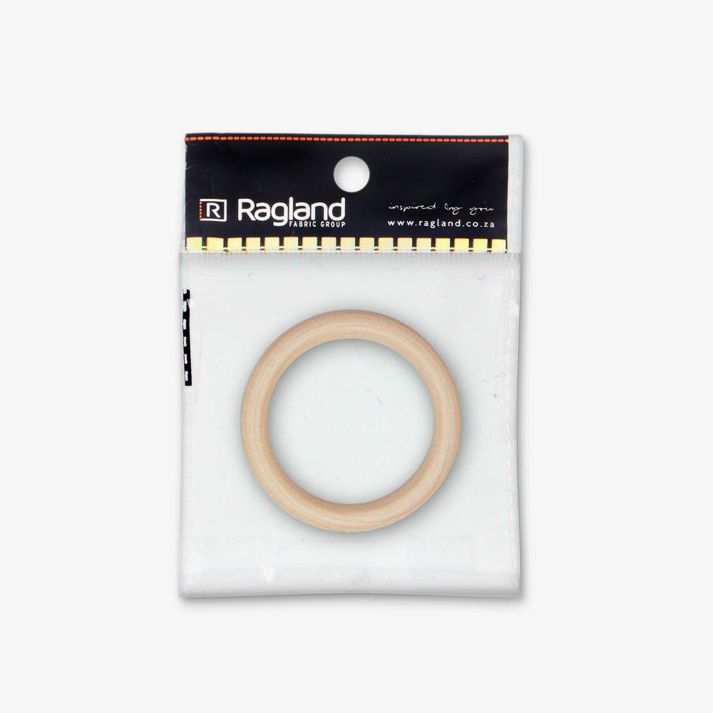 Rings Wooden 80mm - Ragland Fabrics