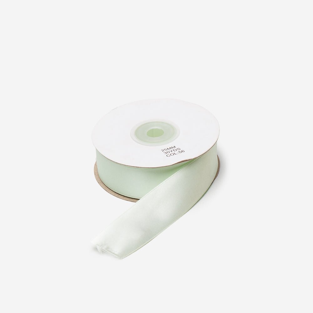 Satin Ribbon 25mm Mint 56 - Ragland Fabrics