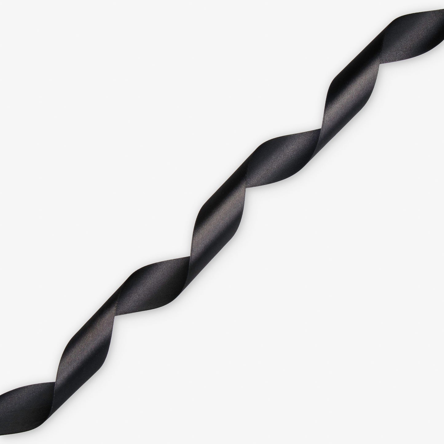 Satin Ribbon 38mm - Black #007