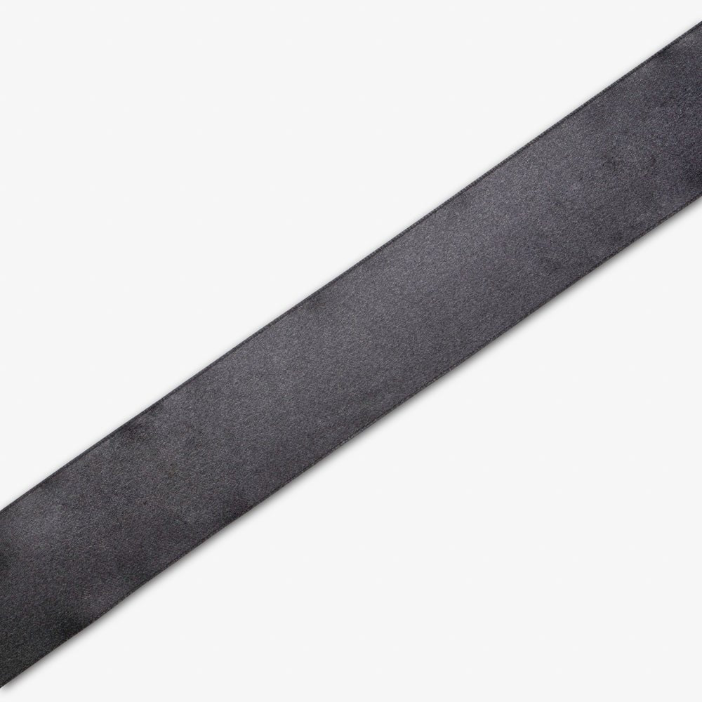 Satin Ribbbon 50mm - Black 007 - Ragland Fabrics