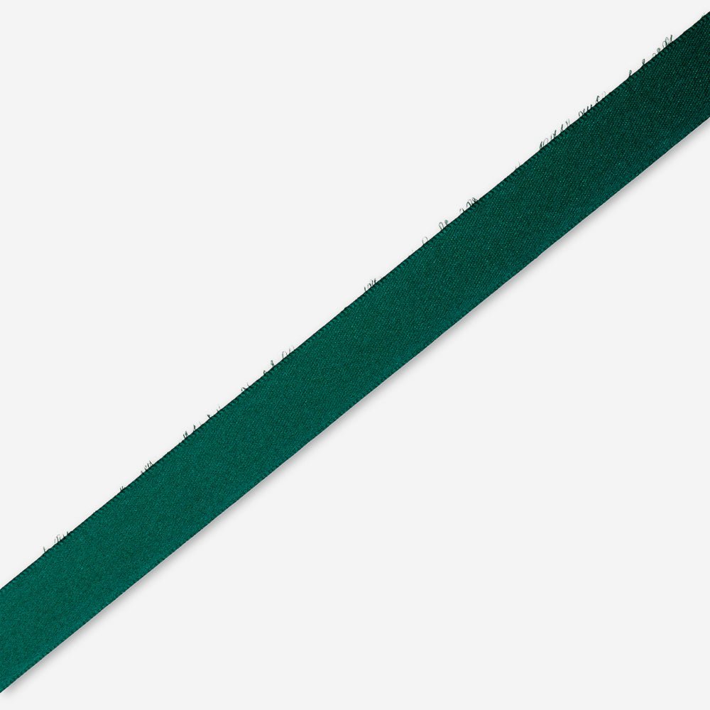 Satin Ribbon 15mm Bottle Green (100met) - CLEARANCE - Ragland Fabrics