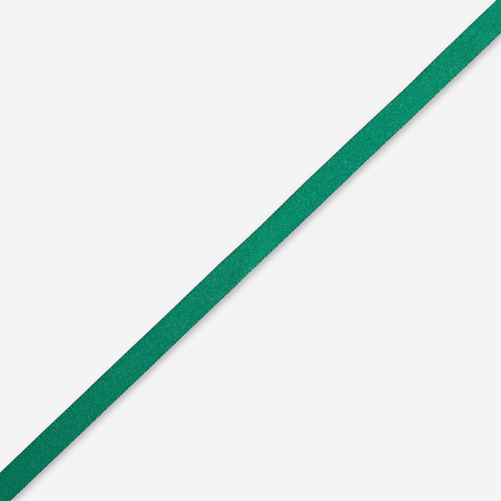Satin Ribbon 8mm Bottle Green (200met) - CLEARANCE - Ragland Fabrics