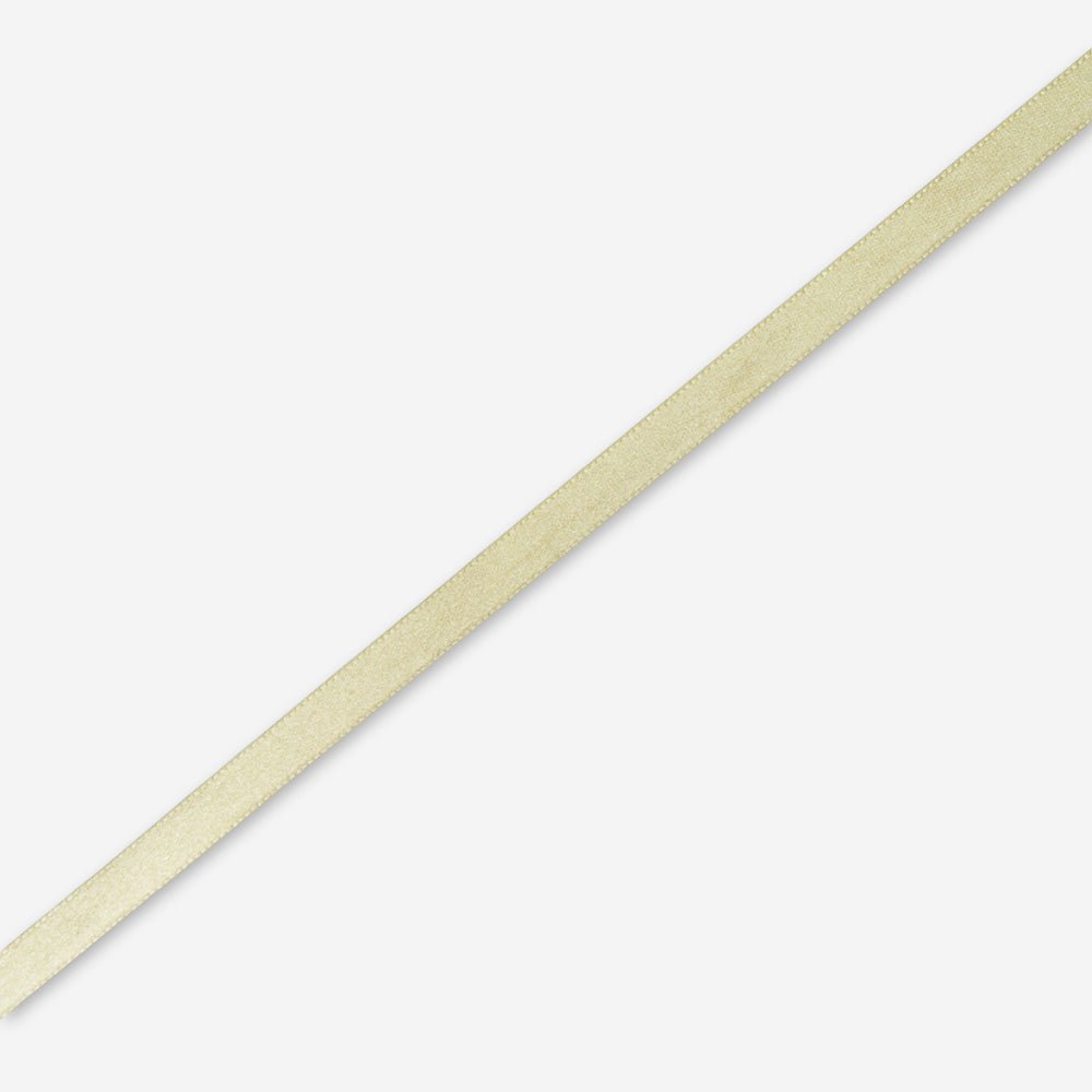 Satin Ribbon 8mm Light Olive (200met) - CLEARANCE - Ragland Fabrics