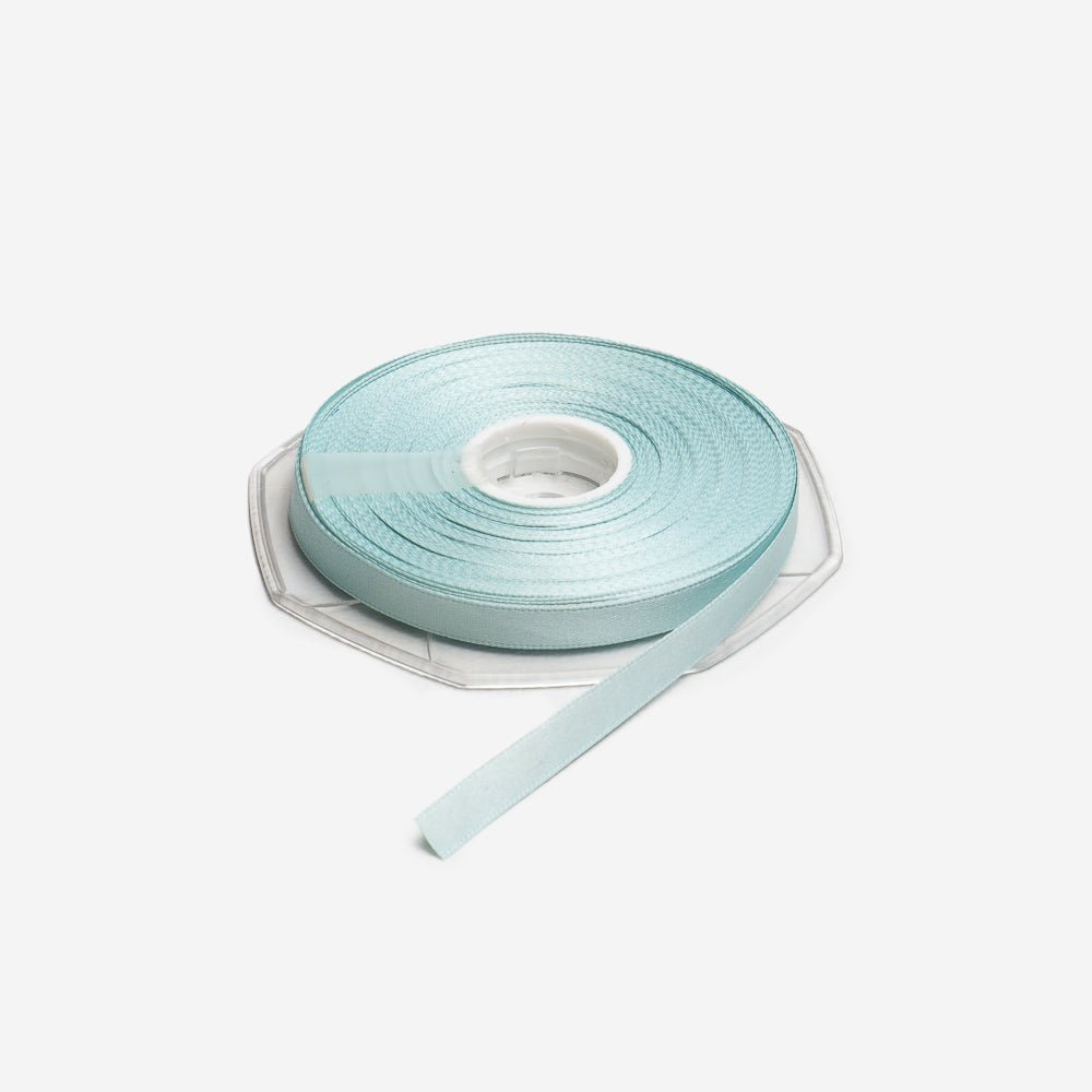 Satin Ribbon 8mm Baby Blue (20met) - CLEARANCE - Ragland Fabrics