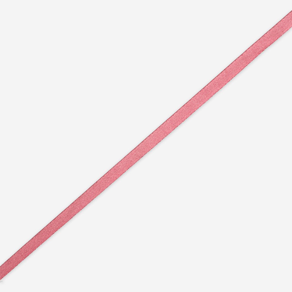 Satin Ribbon 6mm Dark Pink (200met) - CLEARANCE - Ragland Fabrics