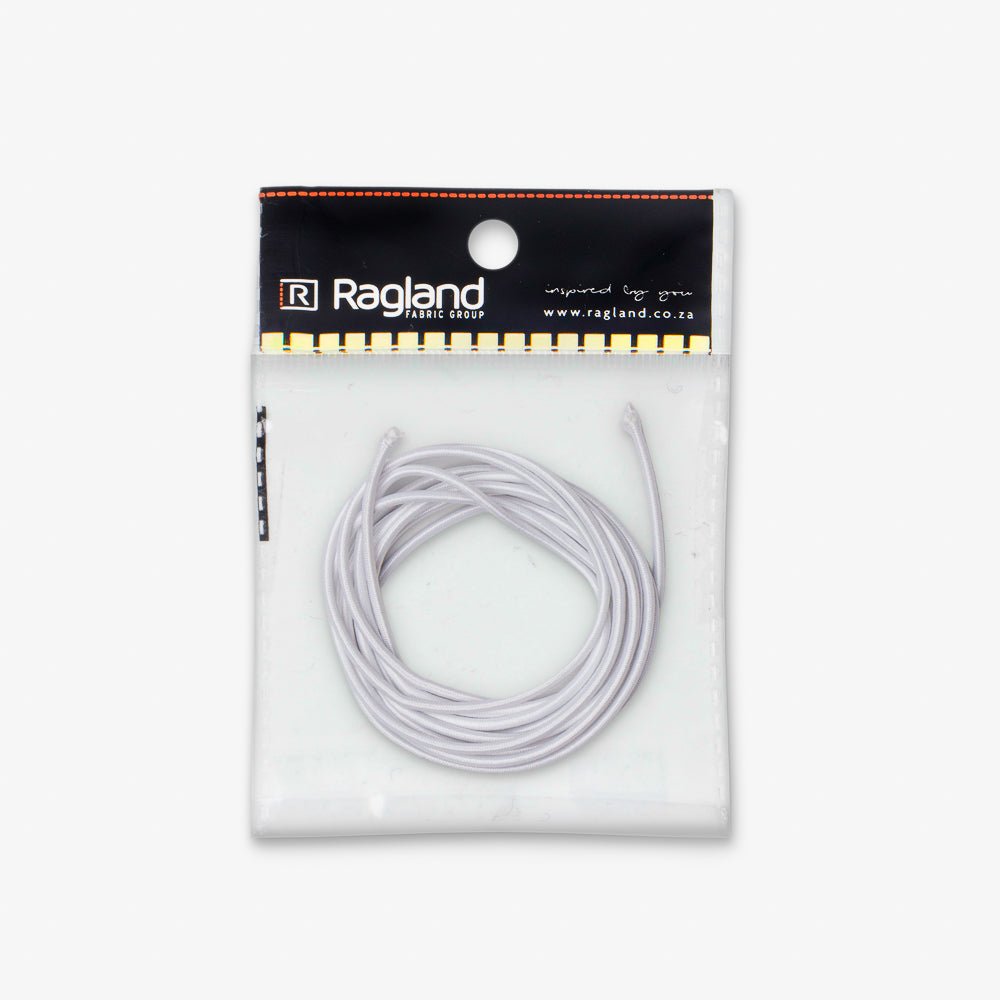 Shock Cord Pre Pack 2.5mm - White & Black - Ragland Fabrics