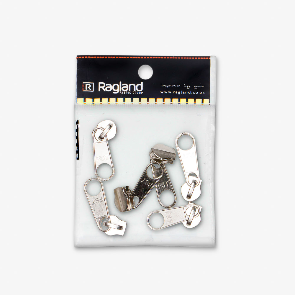 Type 8 Metal Single Tab Sliders (Pack of 6)