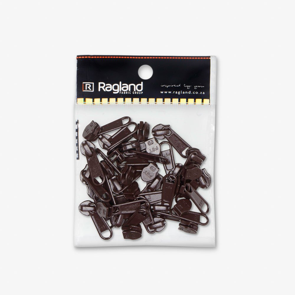 Sliders Type 5 Non Lock Choc 294 - Ragland Fabrics