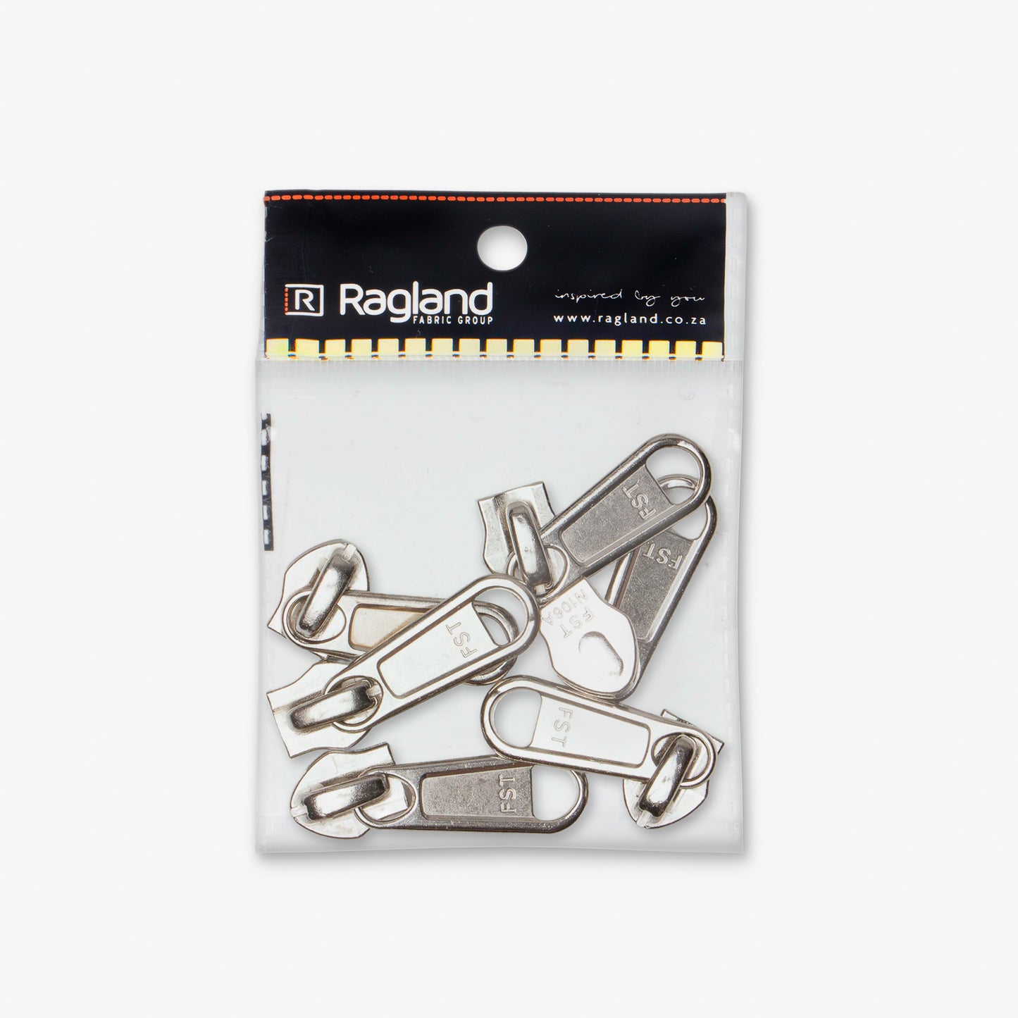 Type 10 Nylon Single Tab Sliders (Pack of 6)