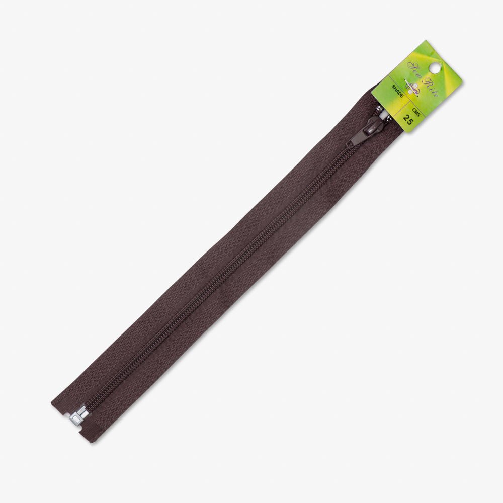 Zips Dress T3 Dark Brown 917 (15cm - 60cm) - Ragland Fabrics
