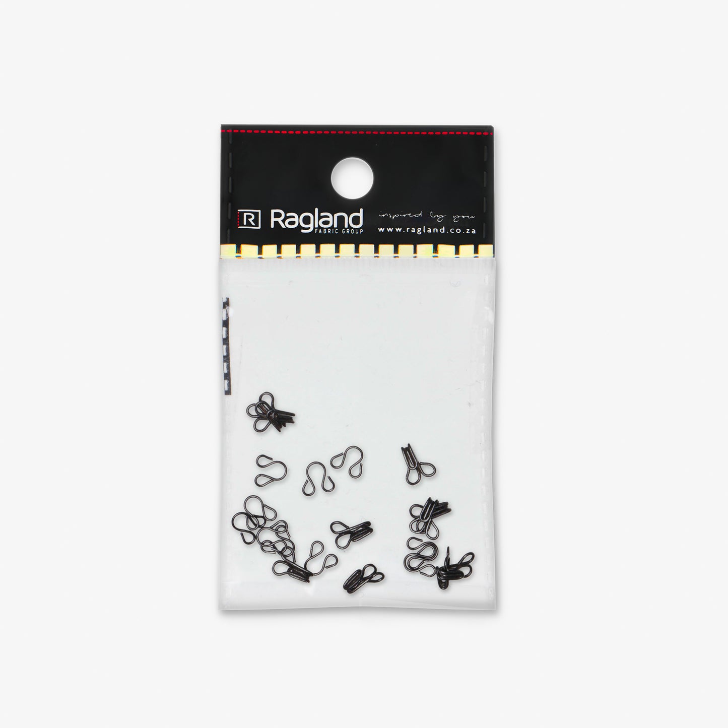 Hooks & Eyes Black - Size 0