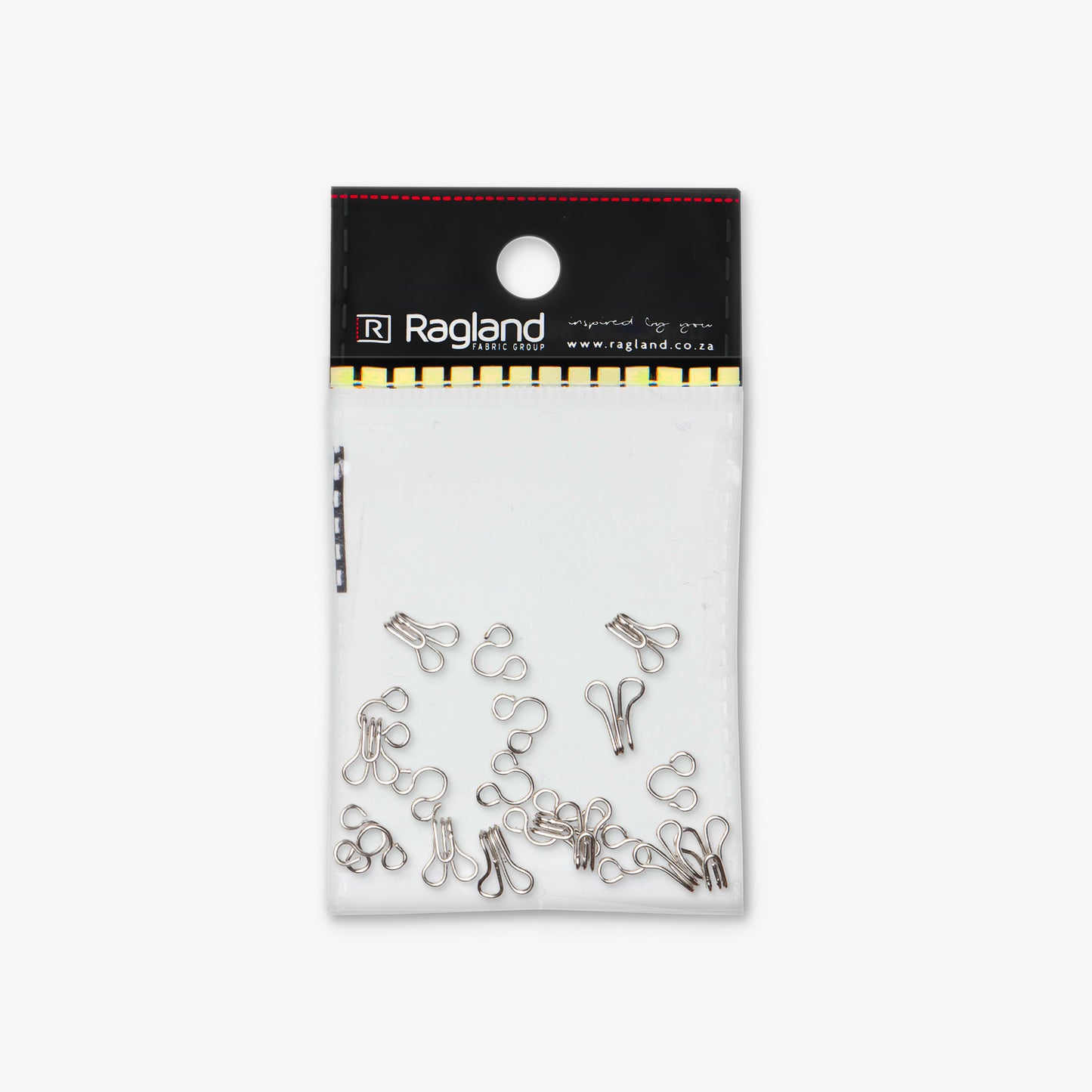 Hooks & Eyes Silver - Size 1