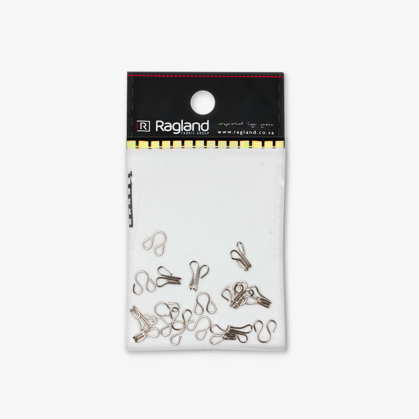 Hooks & Eyes Silver - Size 2