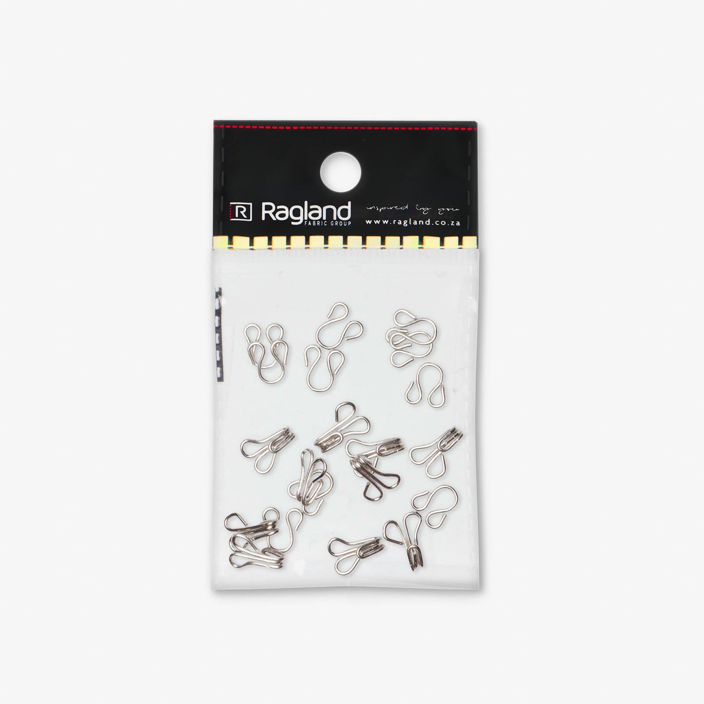 Hooks & Eyes Silver - Size 3