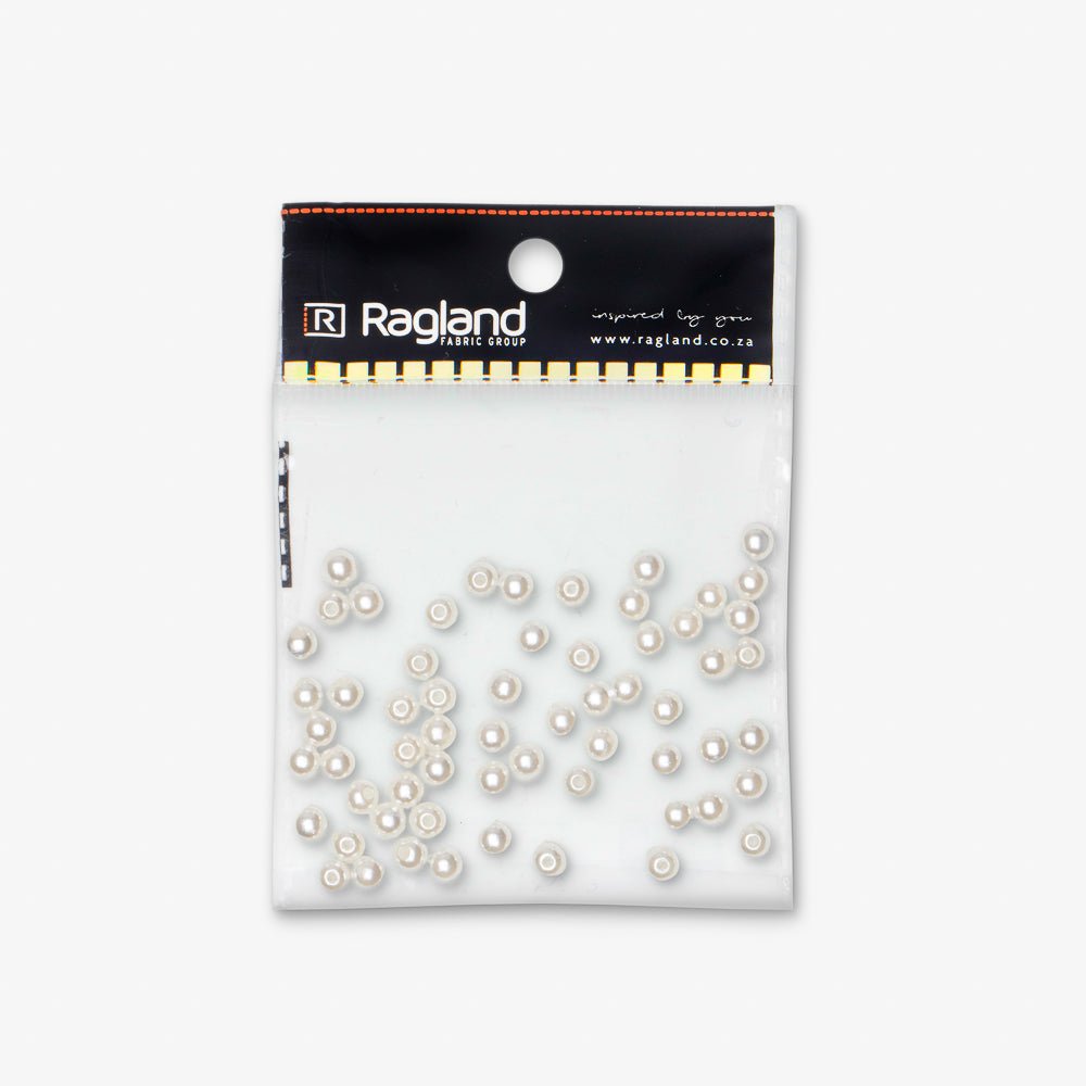 Pearl Beads 6mm | Cream - Ragland Fabrics
