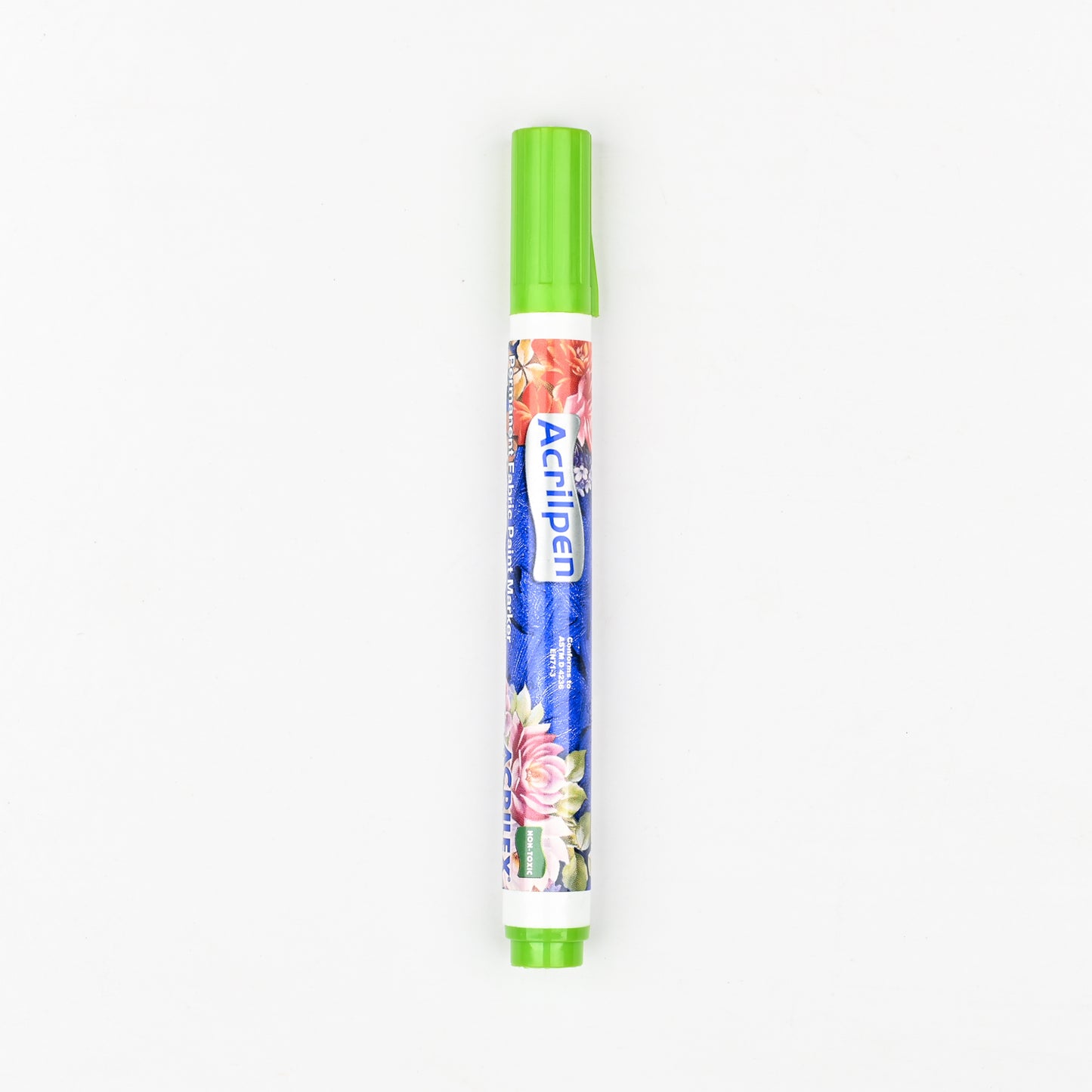 Acrilex Acrilpen Fabric Marker Lime Green - Ragland Fabrics