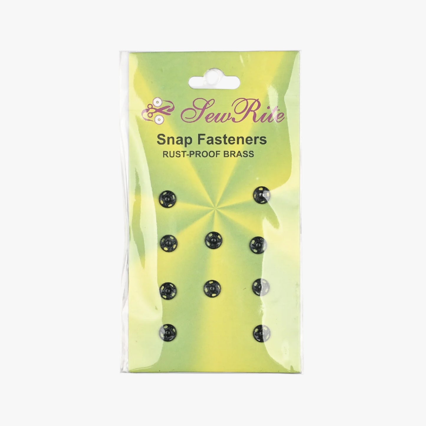 Press Studs - Size 00 Black - Ragland Fabrics