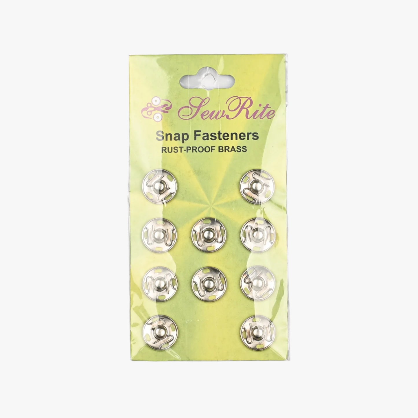 Press Studs - Size 3 Silver - Ragland Fabrics