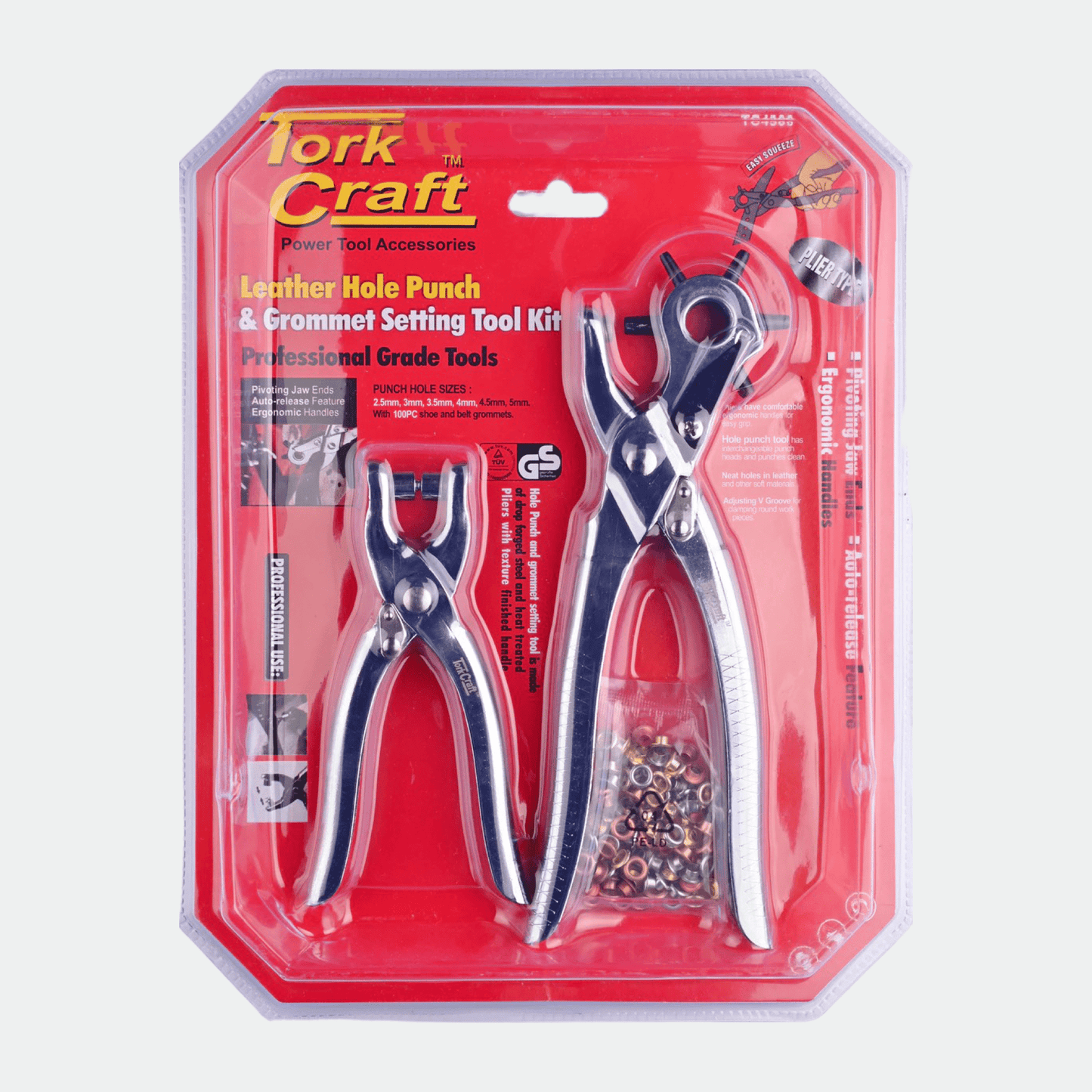Leather Hole Punch & Eyelet Setter Tool Kit - Ragland Fabrics