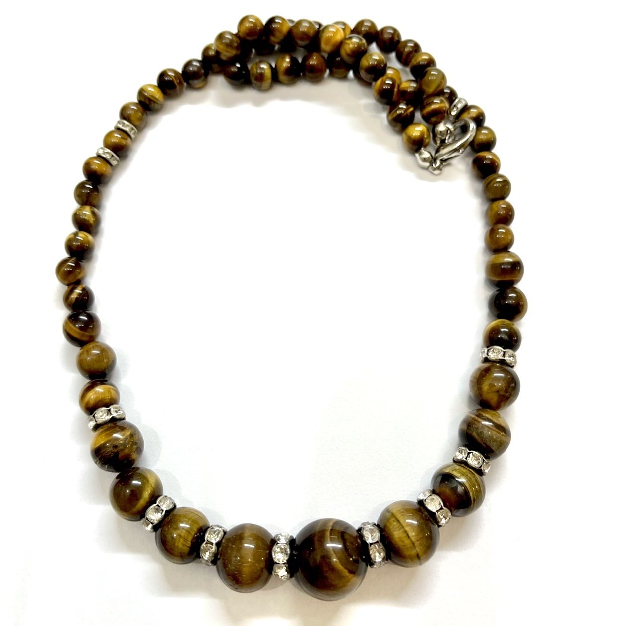 Tigers Eye Necklace - Ragland Fabrics