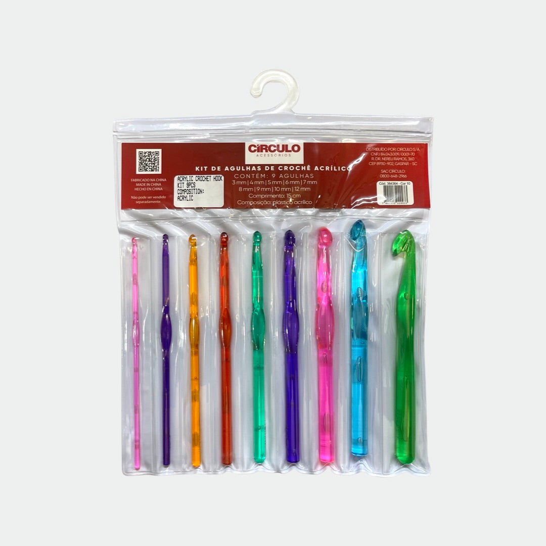 Acrylic Crochet Hook Kit - Ragland Fabrics