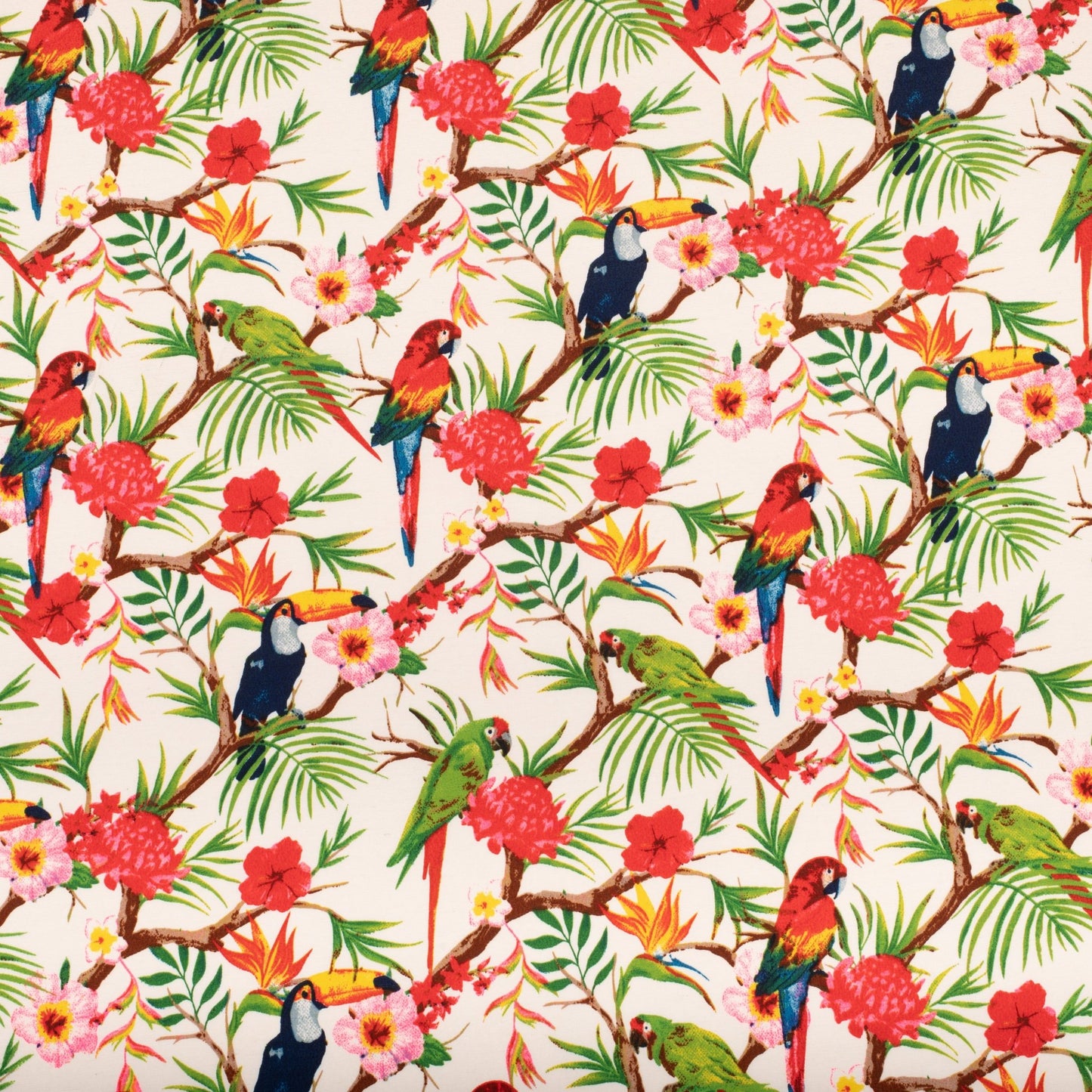 Printed Poly Cotton Paradise 140cm - Ragland Fabrics