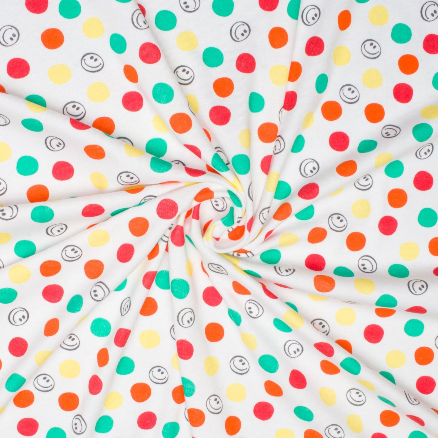 Cotton Knit Smiley Print - Ragland Fabrics