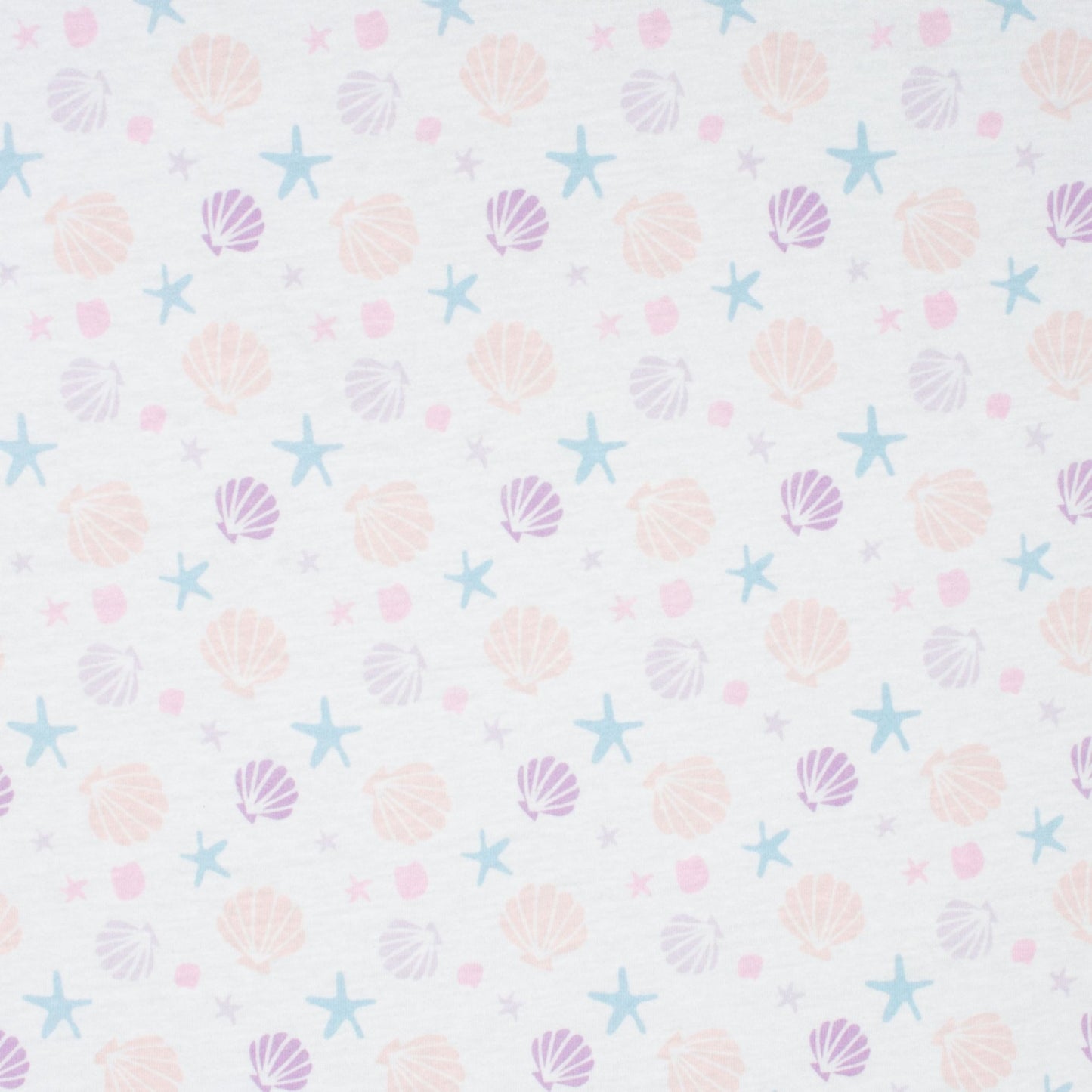 Cotton Knit Shells & Star Fish - Ragland Fabrics