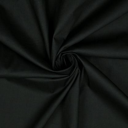 Sheeting Poly Cotton Black #25 240cm