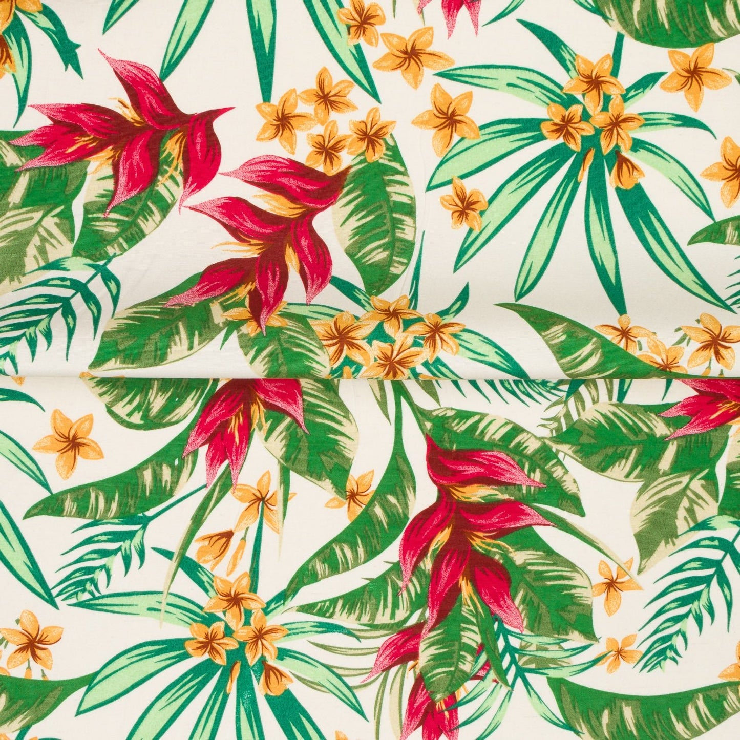 Printed Poly Cotton Botanical Pink 140cm - Ragland Fabrics