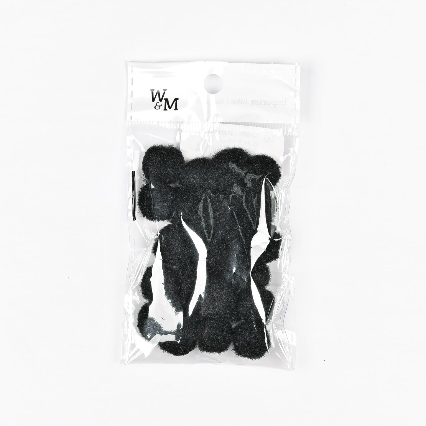 Pom Poms - Black 15mm | 25pc