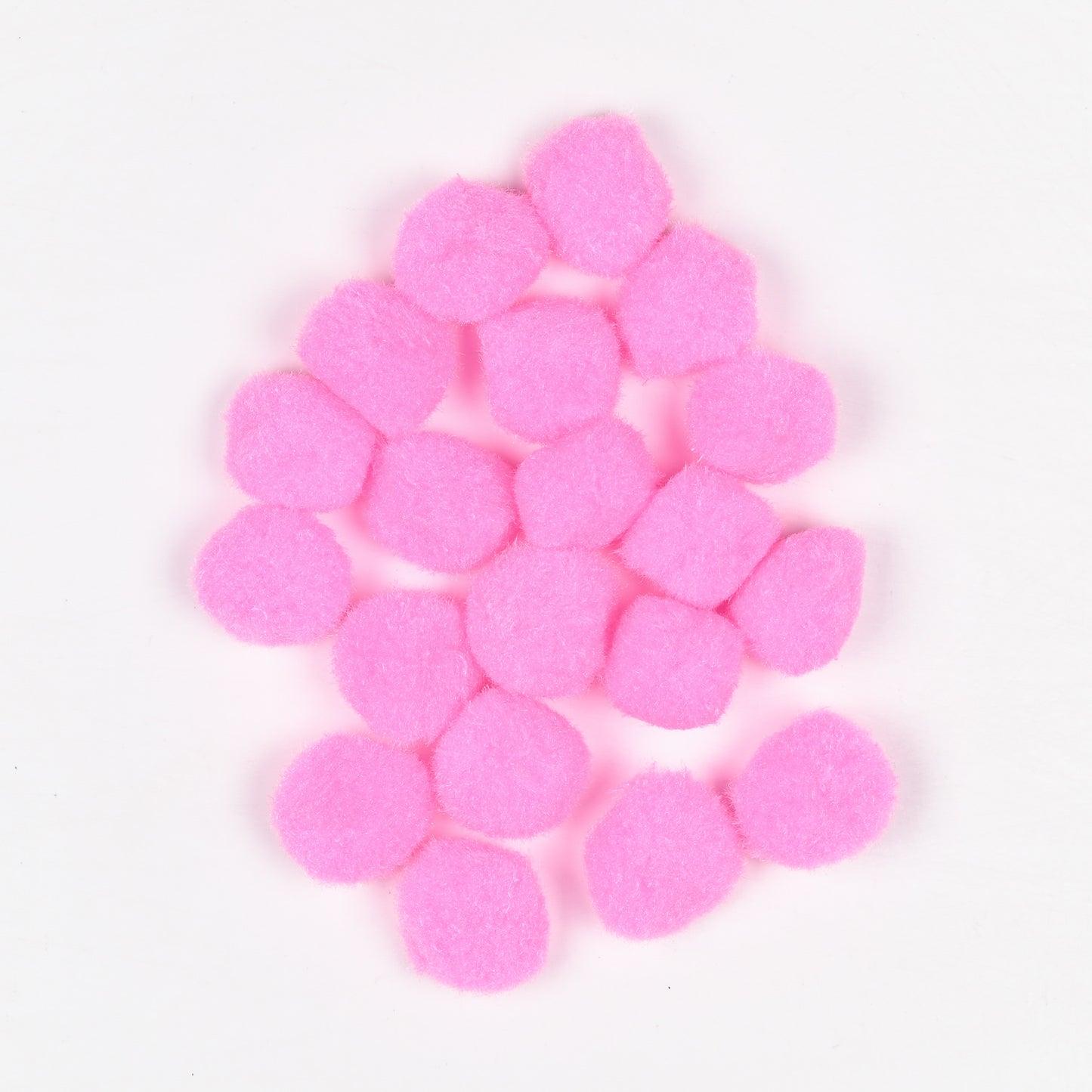 Pom Poms - Pink 15mm | 25pc & 100pc