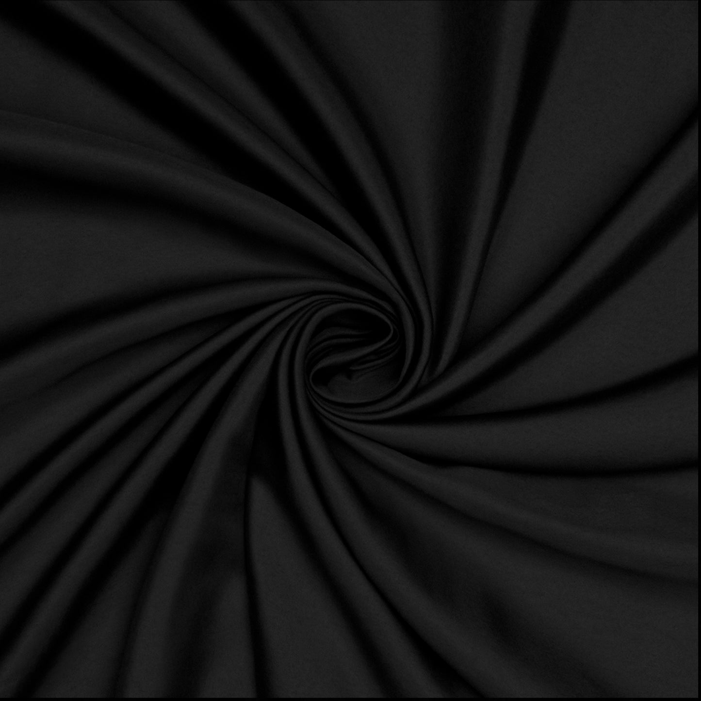 Pongee Lining Black 150cm - Ragland Fabrics