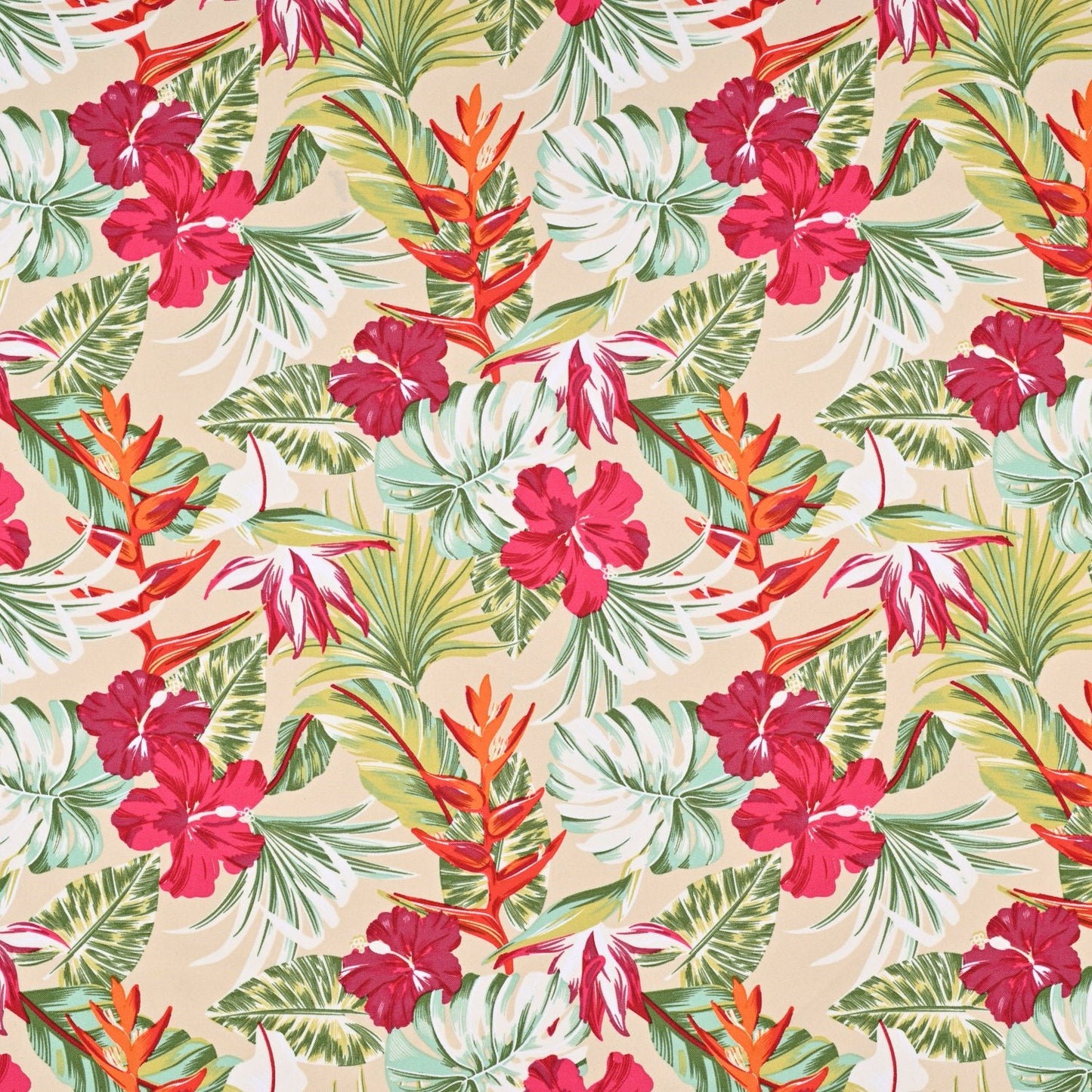 Printed Mini Matt Tropicana Stone - Ragland Fabrics