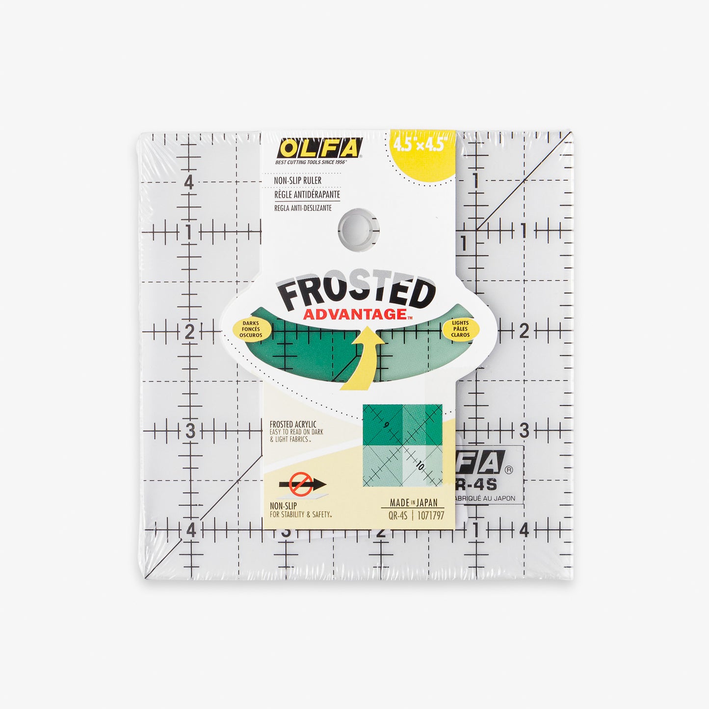 Quilting Ruler Olfa - 4" x 4" - Ragland Fabrics