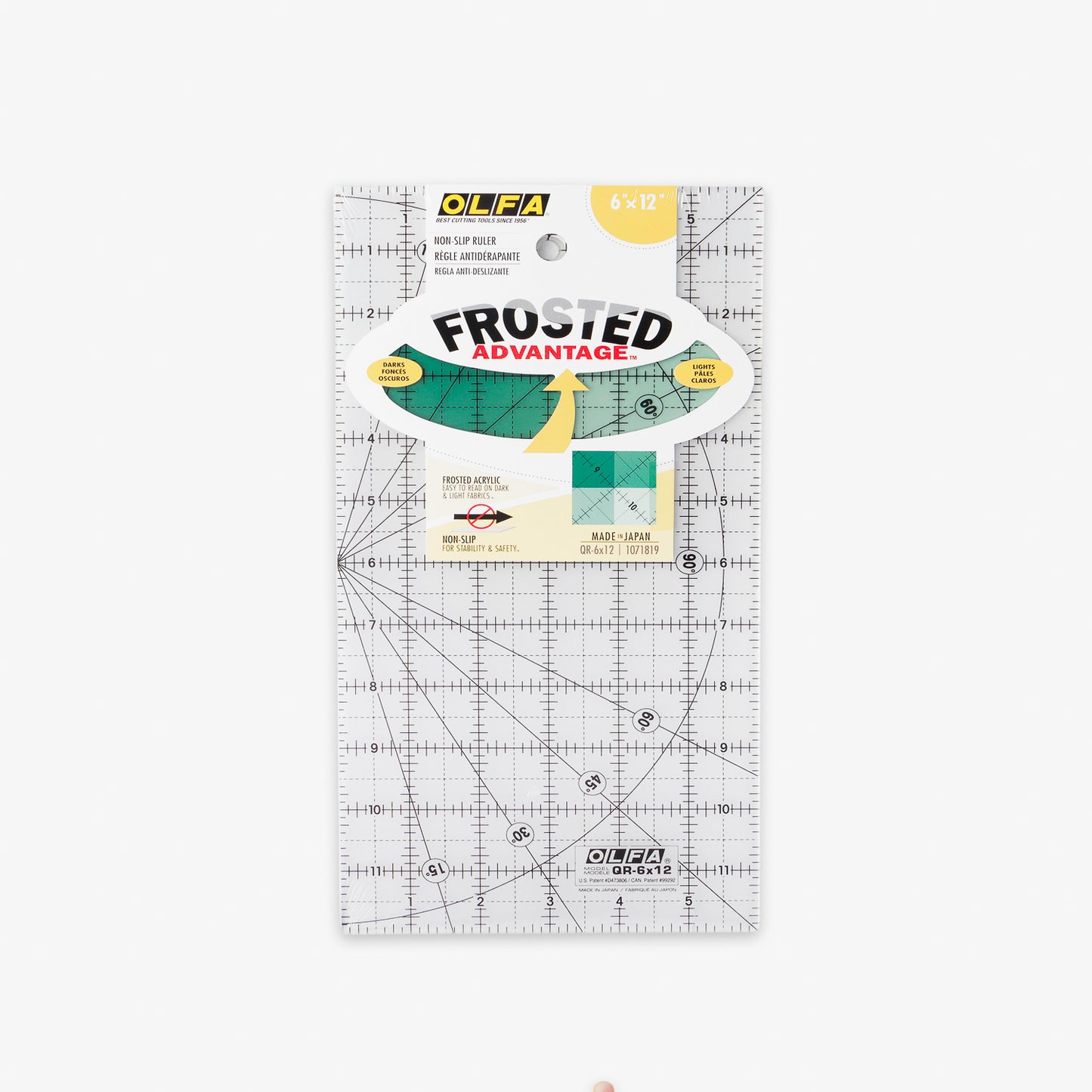 Quilting Ruler Olfa - 6" x 12"