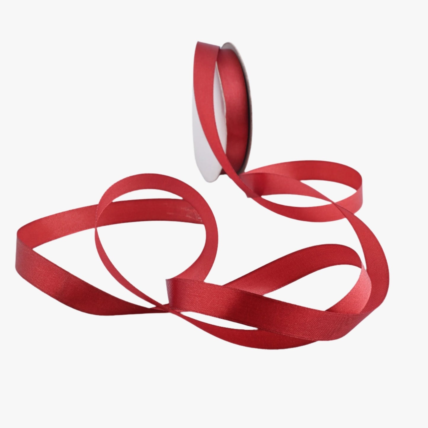 Satin Ribbon 15mm Red 15 - Ragland Fabrics