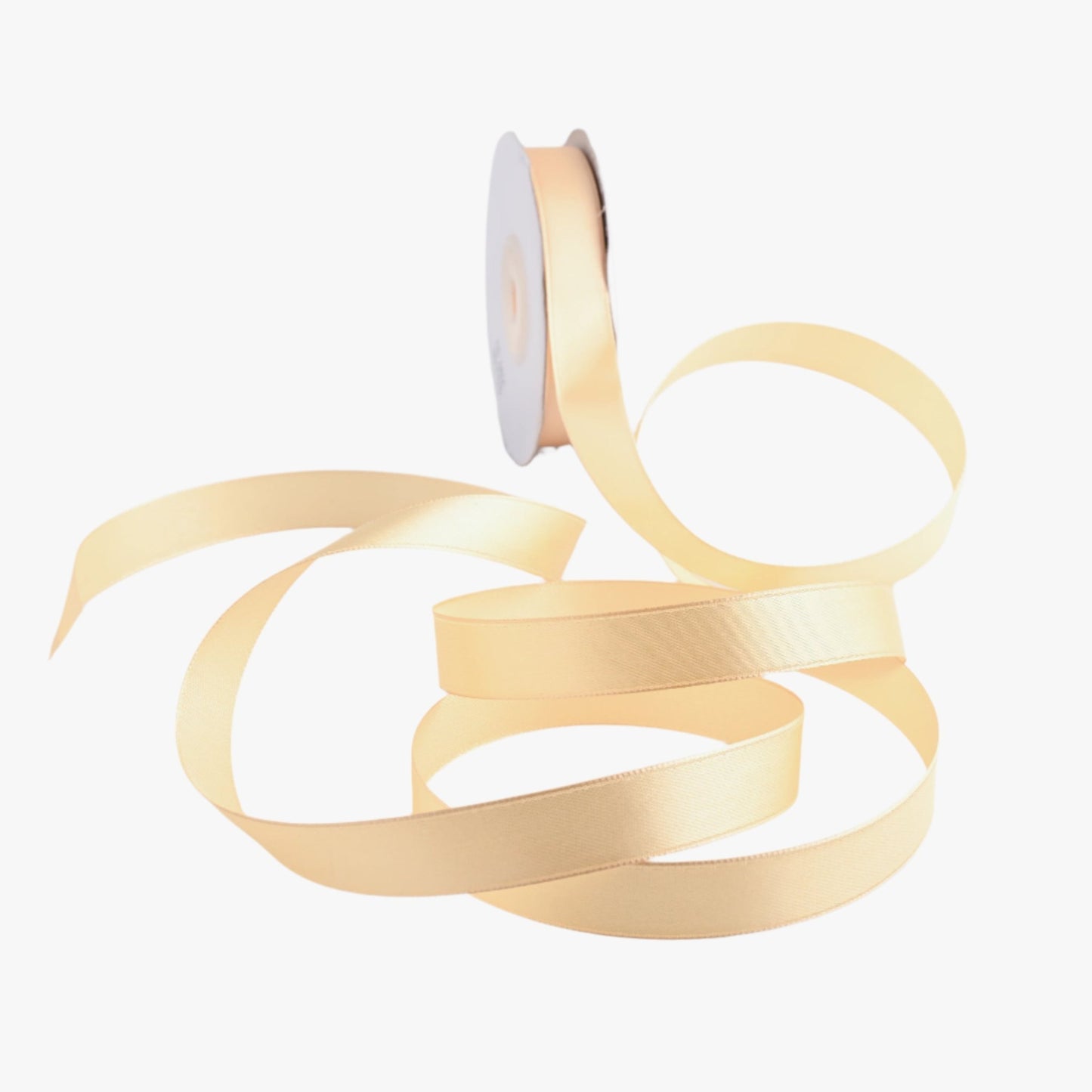Satin Ribbon 15mm Cream 275 - Ragland Fabrics