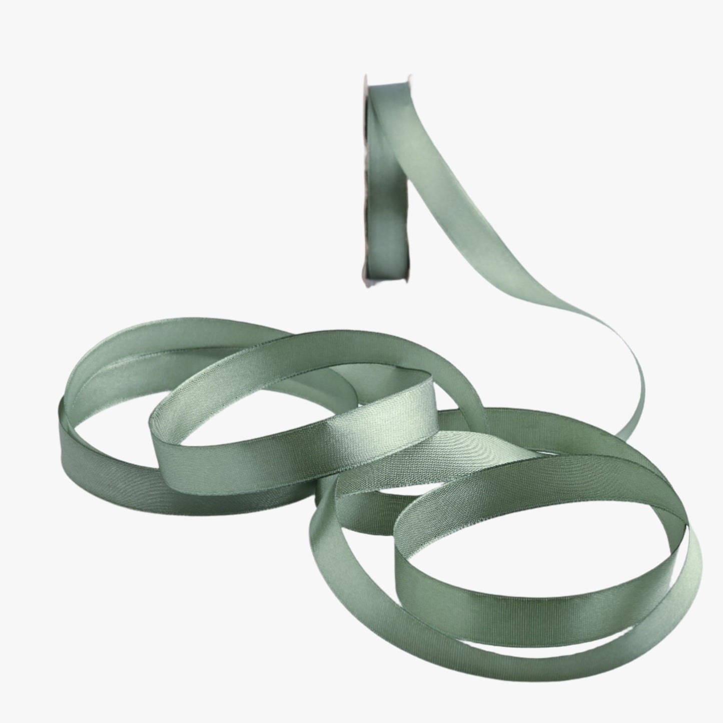 Satin Ribbon 15mm Avocado 80 - Ragland Fabrics